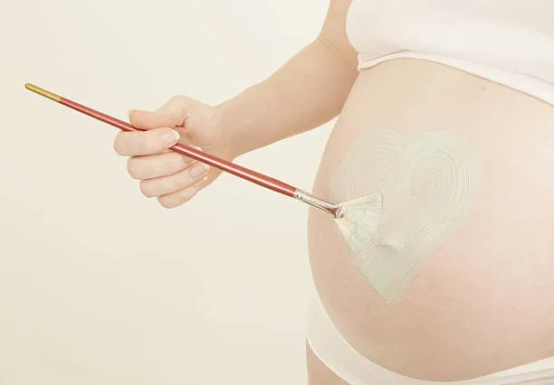 Pintura barriga gestante